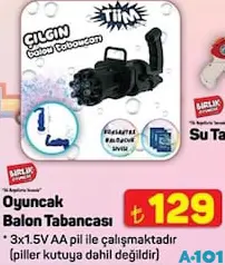BİRLİK OYUNCAK BALON TABANCASI indirimli fiyat BİRLİK OYUNCAK BALON TABANCASI fiyat ve kampanya bilgisi